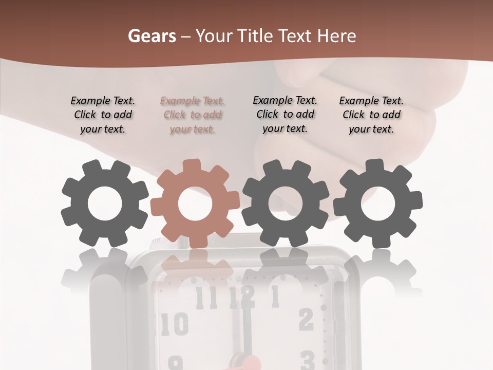 Ring Wake Get PowerPoint Template