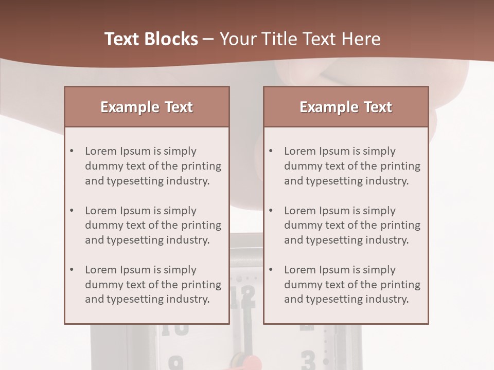 Ring Wake Get PowerPoint Template