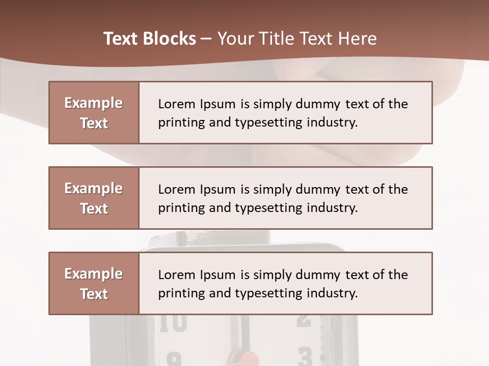 Ring Wake Get PowerPoint Template