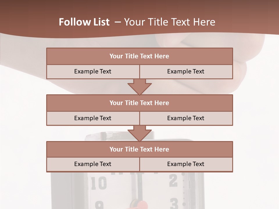 Ring Wake Get PowerPoint Template