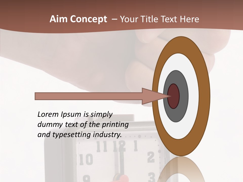 Ring Wake Get PowerPoint Template