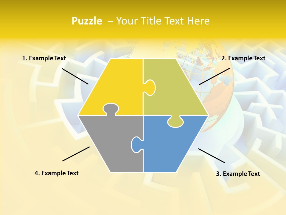 Way Lost Concept PowerPoint Template