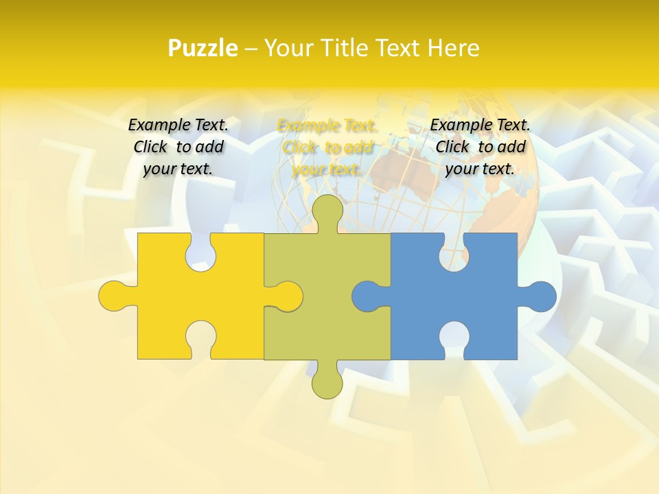 Way Lost Concept PowerPoint Template