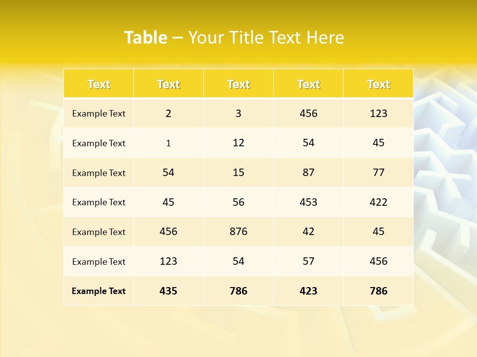 Way Lost Concept PowerPoint Template