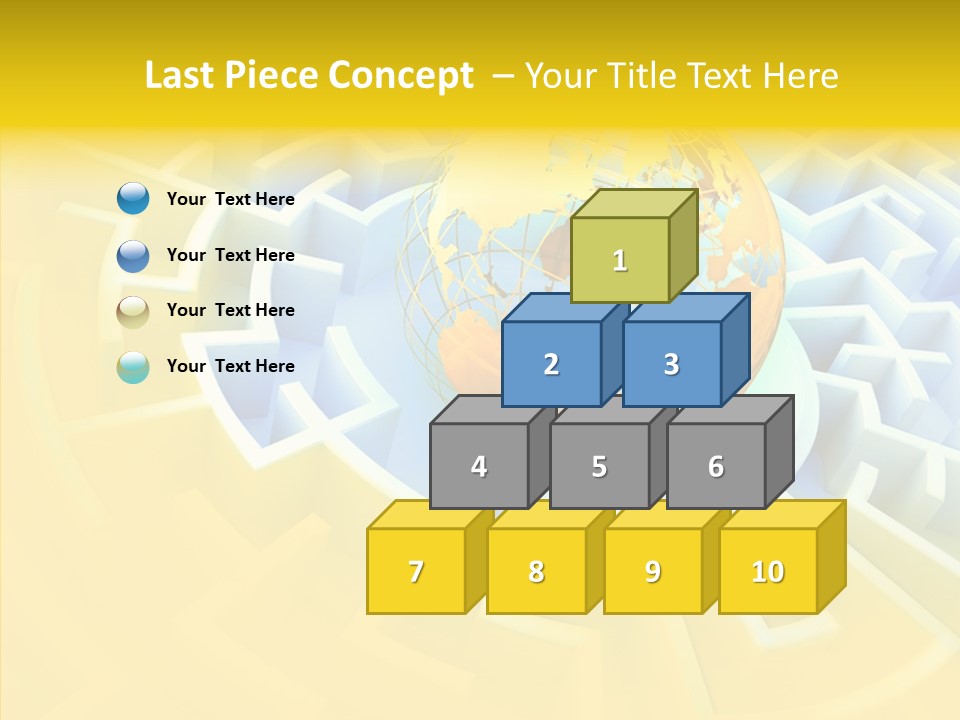 Way Lost Concept PowerPoint Template