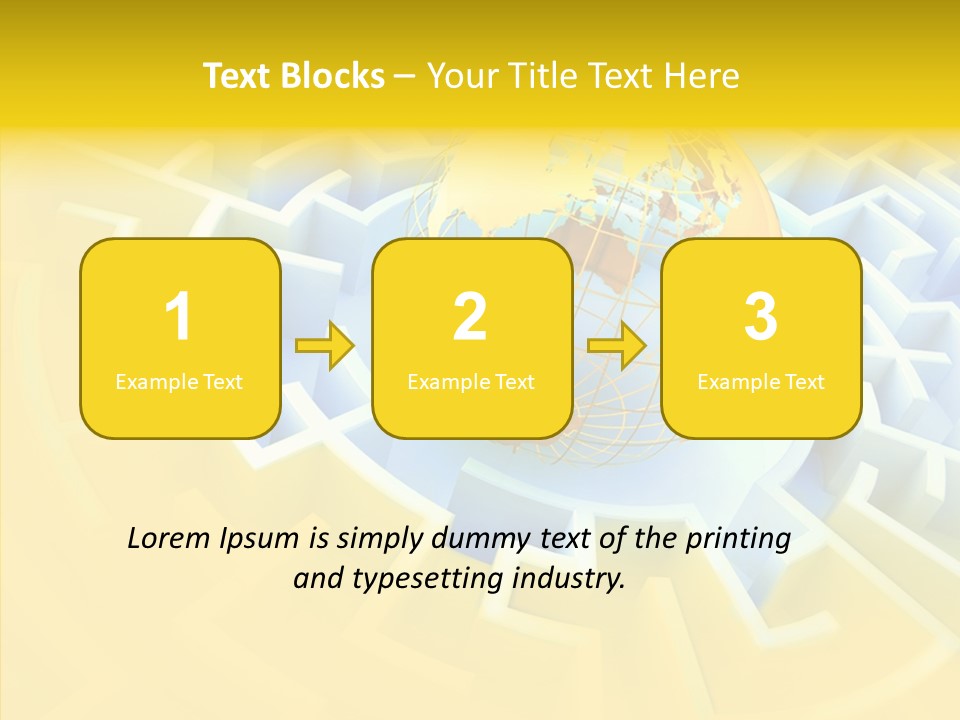 Way Lost Concept PowerPoint Template
