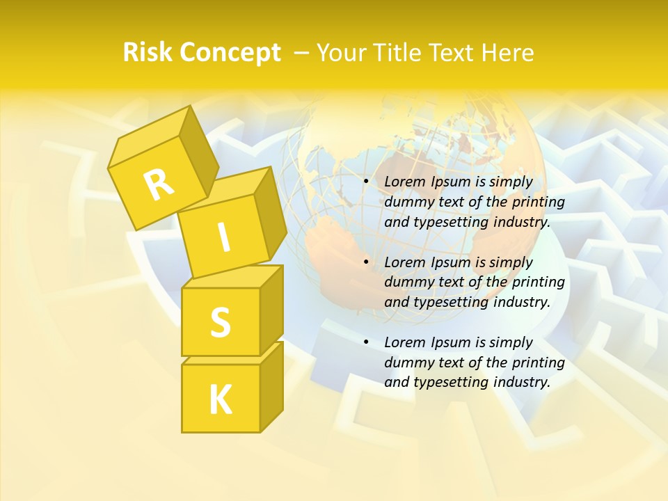 Way Lost Concept PowerPoint Template