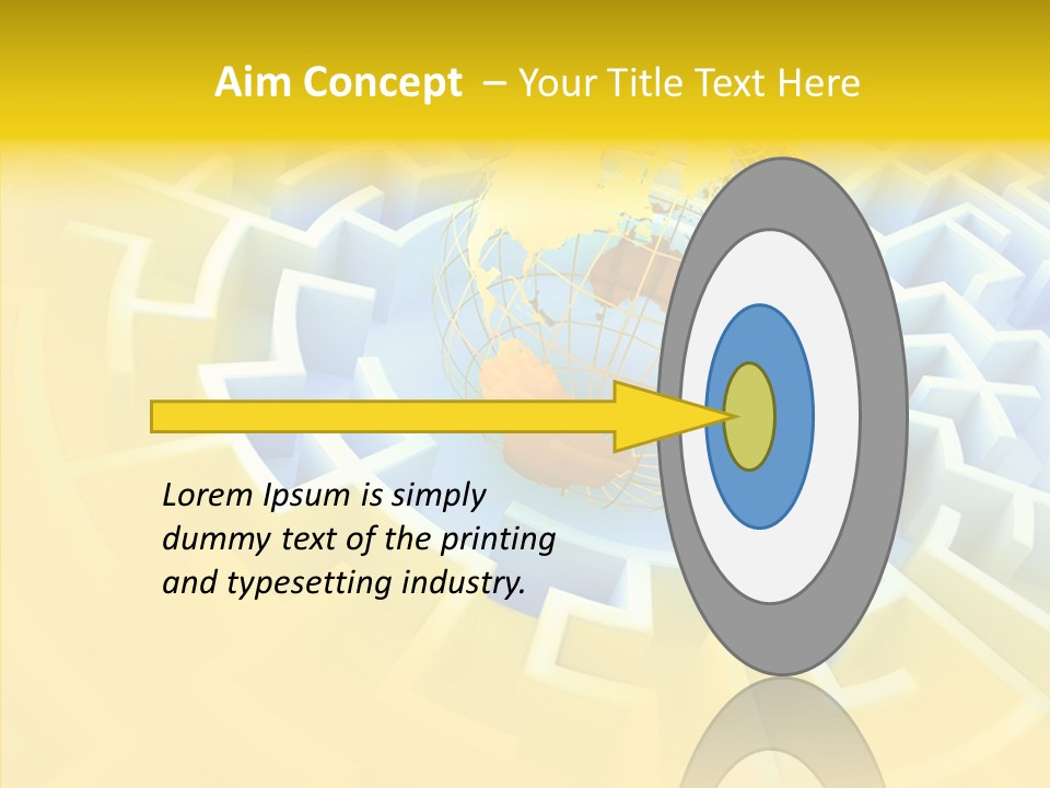 Way Lost Concept PowerPoint Template