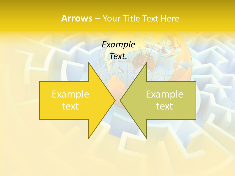Way Lost Concept PowerPoint Template