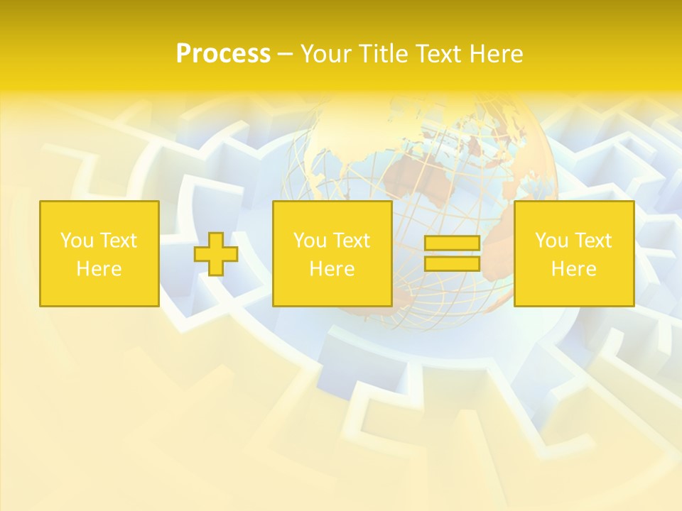 Way Lost Concept PowerPoint Template