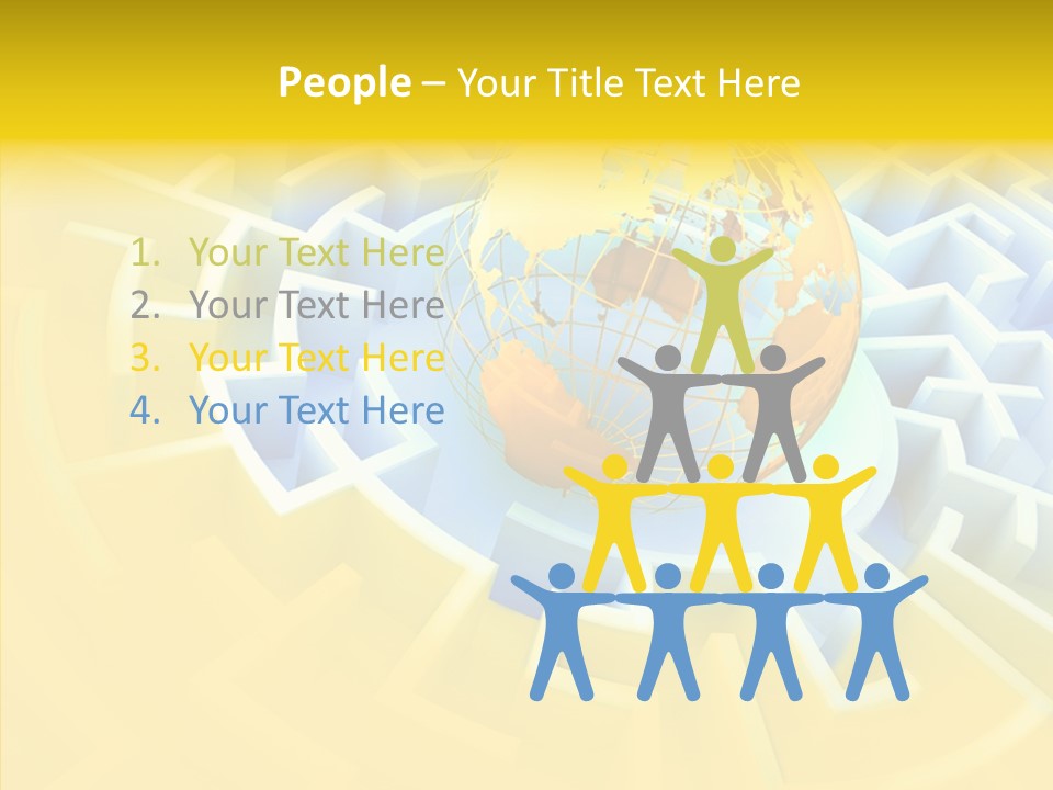 Way Lost Concept PowerPoint Template