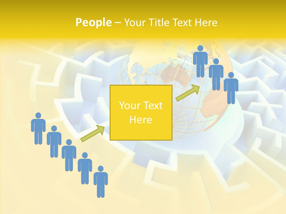 Way Lost Concept PowerPoint Template