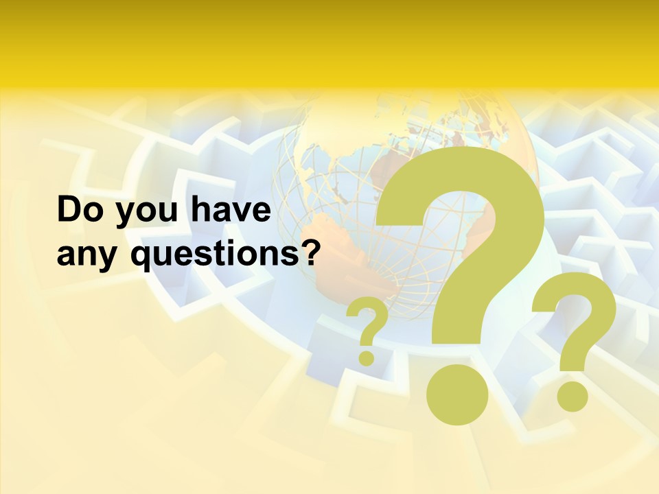 Way Lost Concept PowerPoint Template