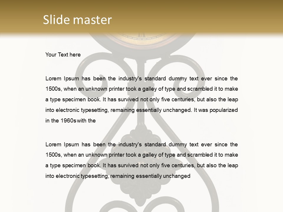 Hour Concept Hands PowerPoint Template