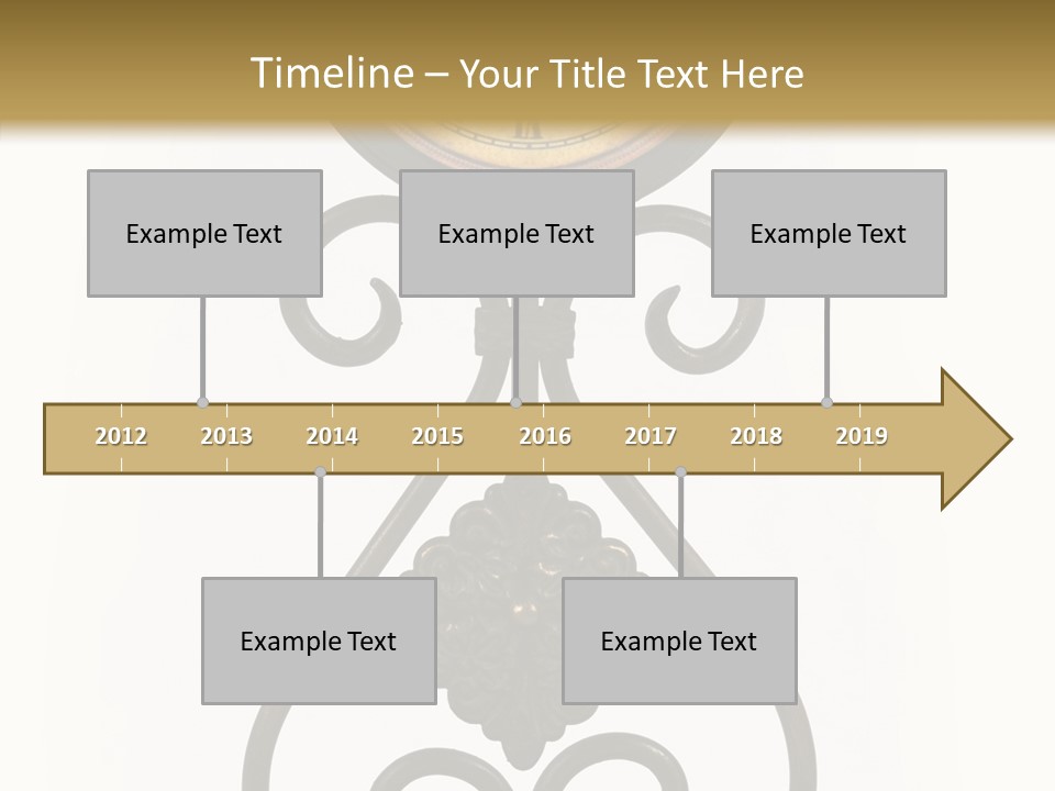Hour Concept Hands PowerPoint Template