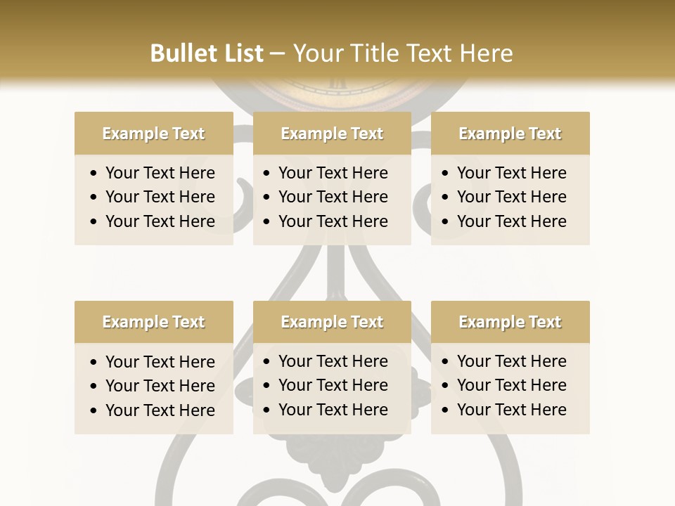 Hour Concept Hands PowerPoint Template