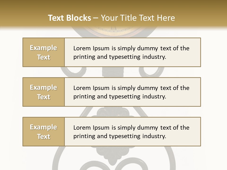 Hour Concept Hands PowerPoint Template