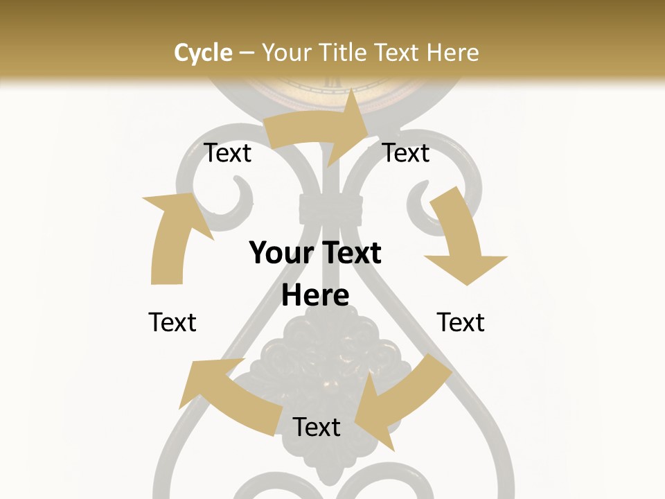 Hour Concept Hands PowerPoint Template