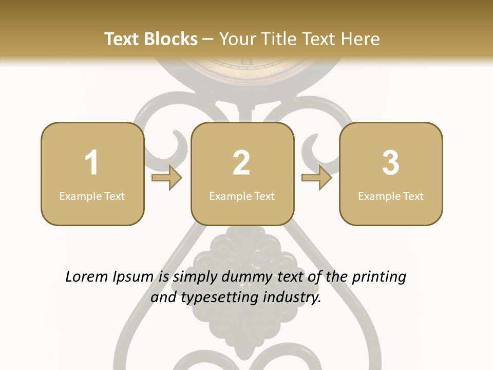 Hour Concept Hands PowerPoint Template