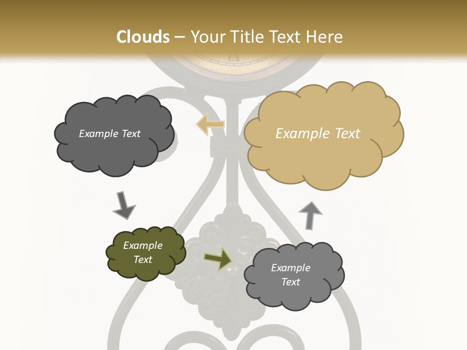 Hour Concept Hands PowerPoint Template