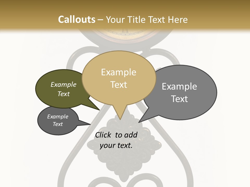 Hour Concept Hands PowerPoint Template