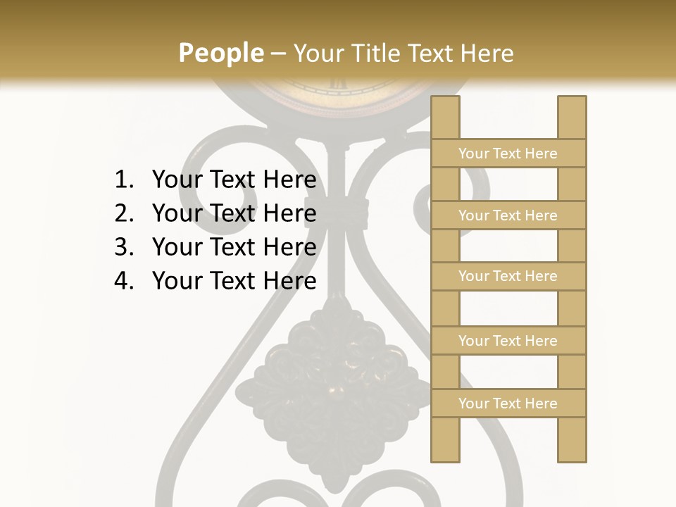 Hour Concept Hands PowerPoint Template