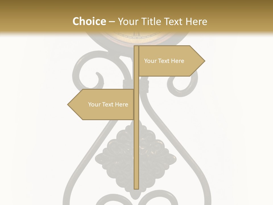 Hour Concept Hands PowerPoint Template