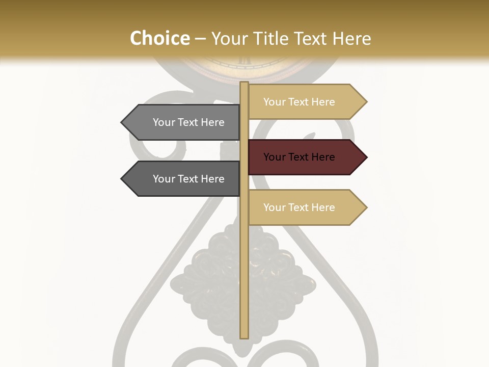 Hour Concept Hands PowerPoint Template