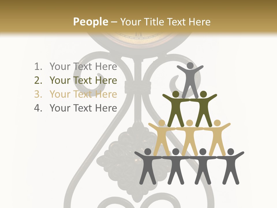 Hour Concept Hands PowerPoint Template