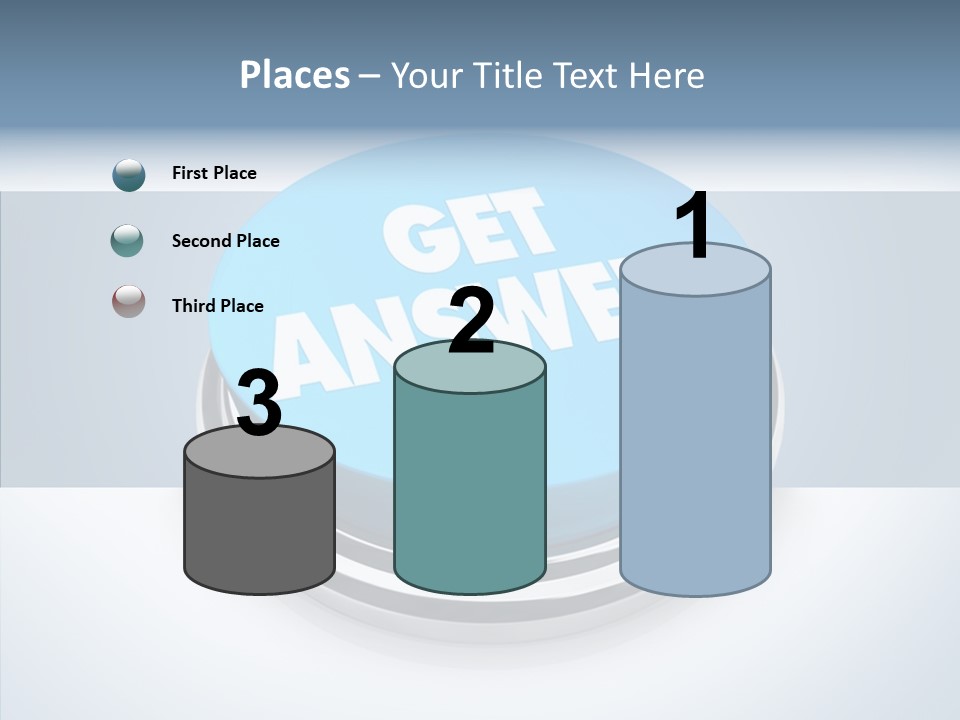 Background Inquiry Message PowerPoint Template