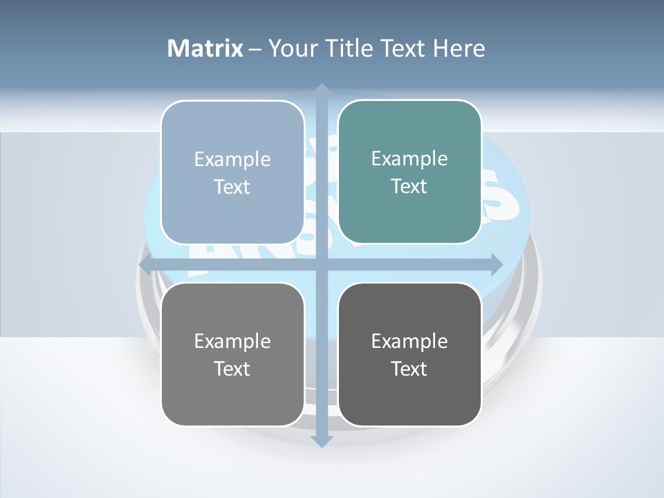 Background Inquiry Message PowerPoint Template