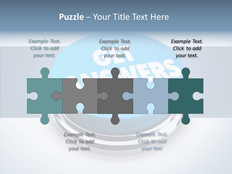 Background Inquiry Message PowerPoint Template