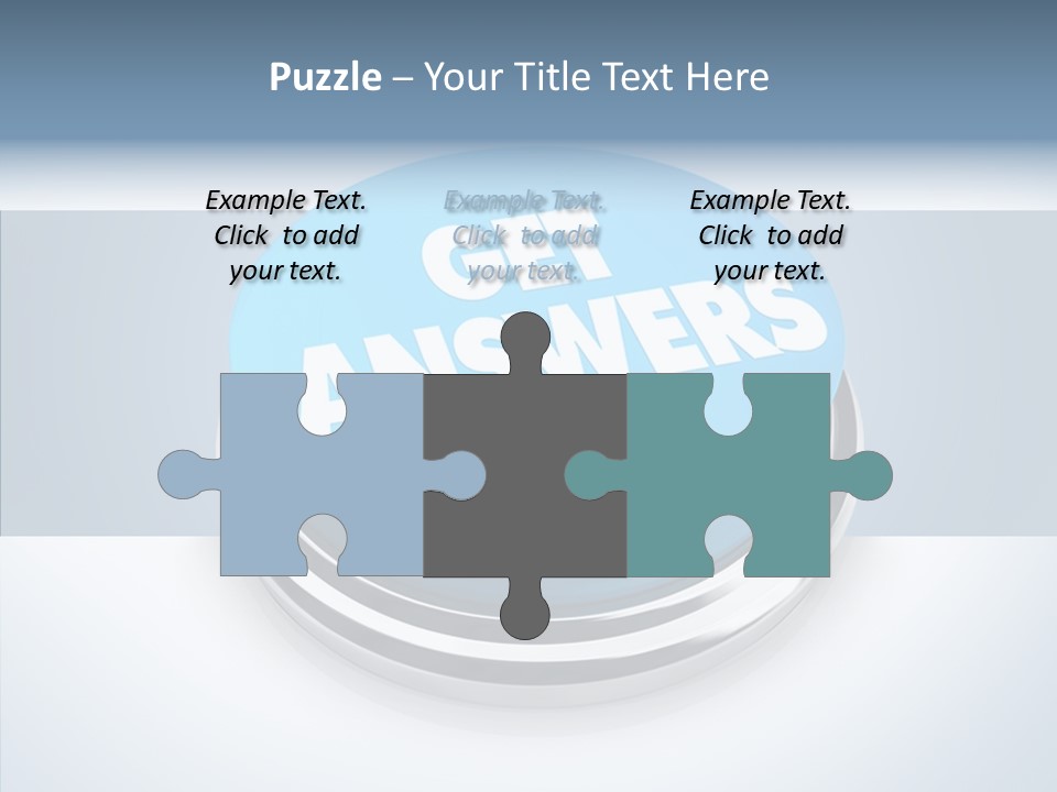 Background Inquiry Message PowerPoint Template