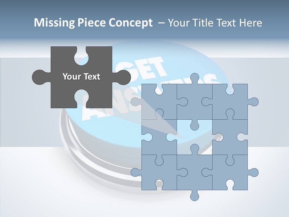 Background Inquiry Message PowerPoint Template