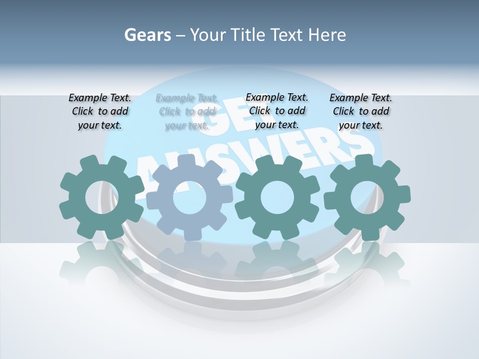 Background Inquiry Message PowerPoint Template