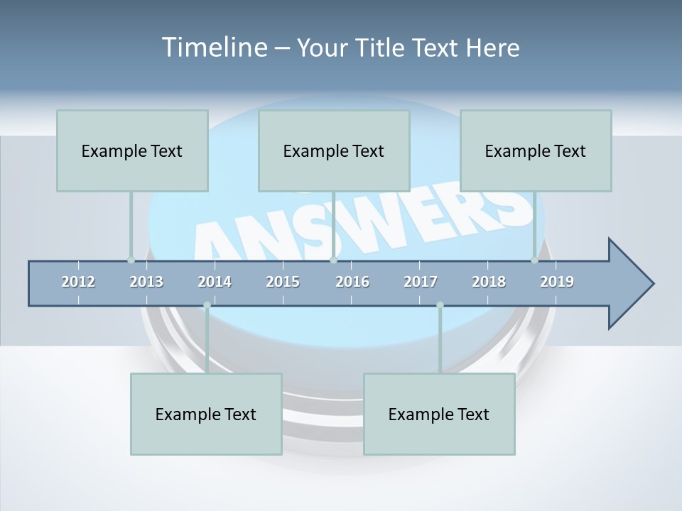 Background Inquiry Message PowerPoint Template