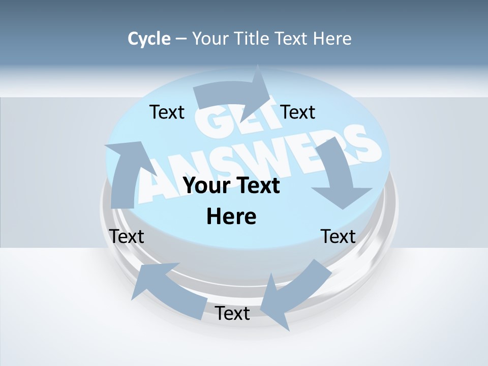 Background Inquiry Message PowerPoint Template