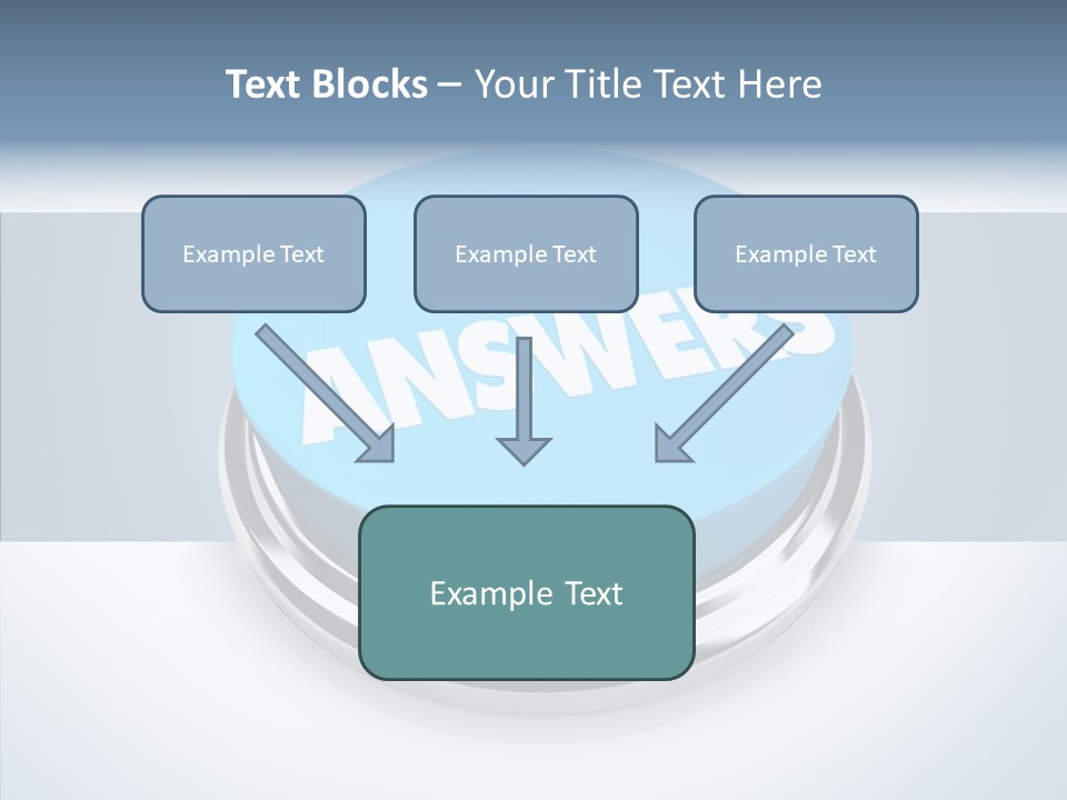 Background Inquiry Message PowerPoint Template