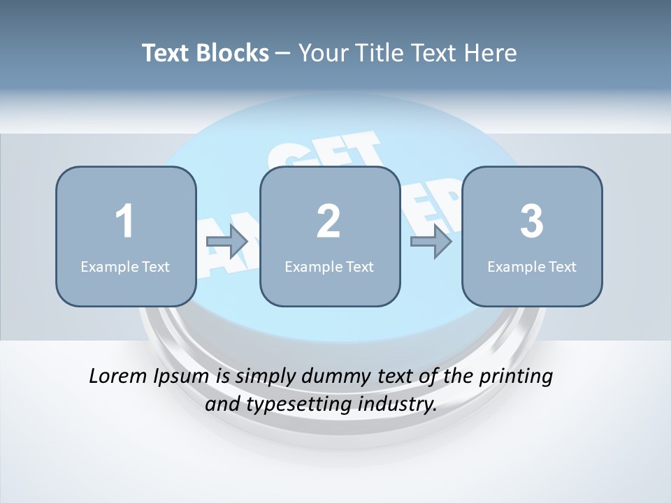 Background Inquiry Message PowerPoint Template
