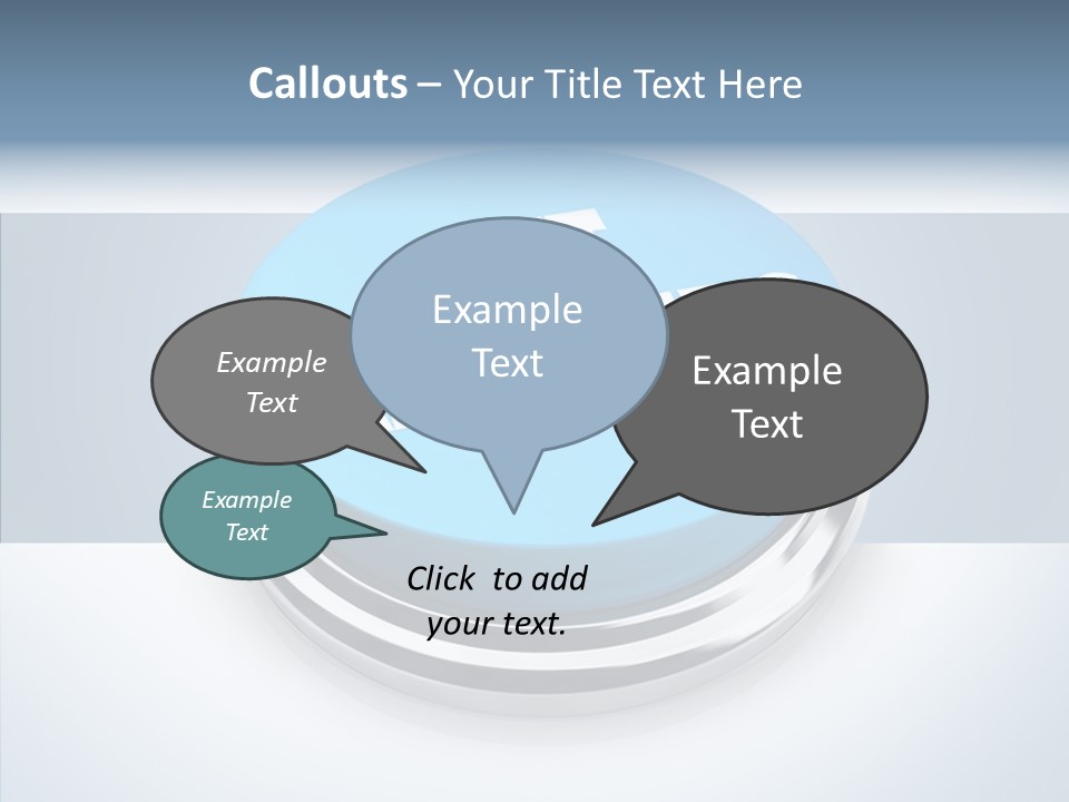 Background Inquiry Message PowerPoint Template
