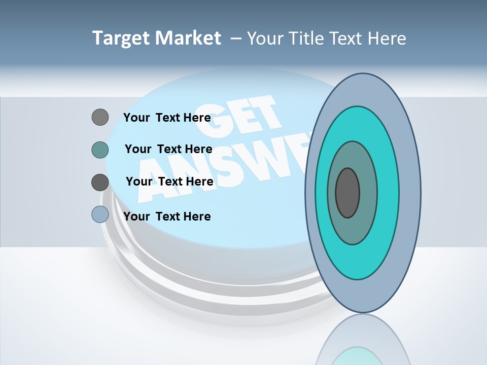 Background Inquiry Message PowerPoint Template