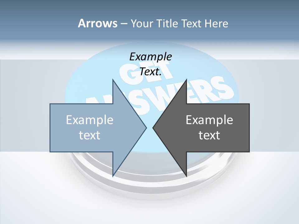 Background Inquiry Message PowerPoint Template
