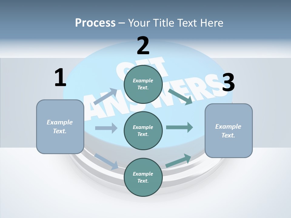 Background Inquiry Message PowerPoint Template