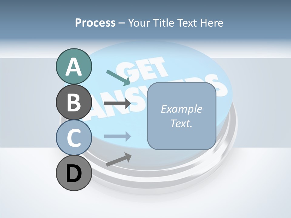 Background Inquiry Message PowerPoint Template