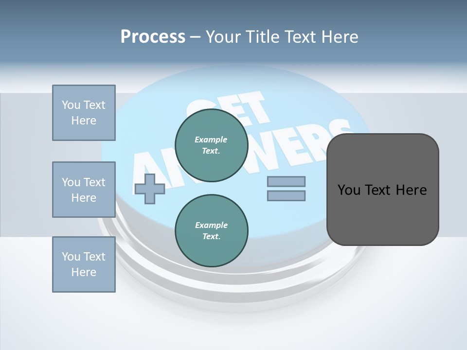 Background Inquiry Message PowerPoint Template