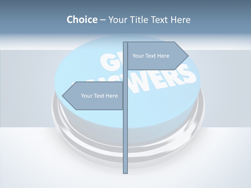 Background Inquiry Message PowerPoint Template