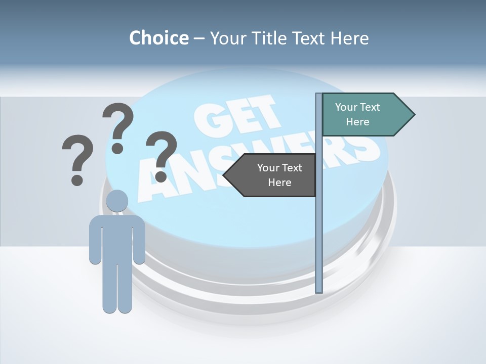 Background Inquiry Message PowerPoint Template