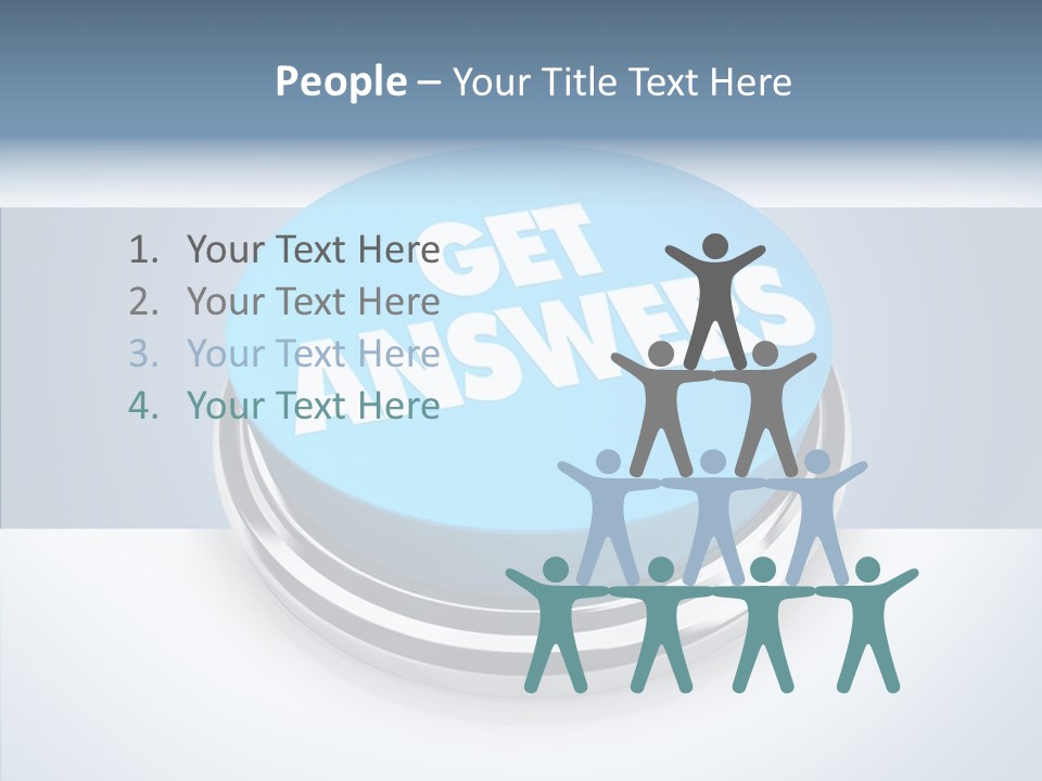 Background Inquiry Message PowerPoint Template