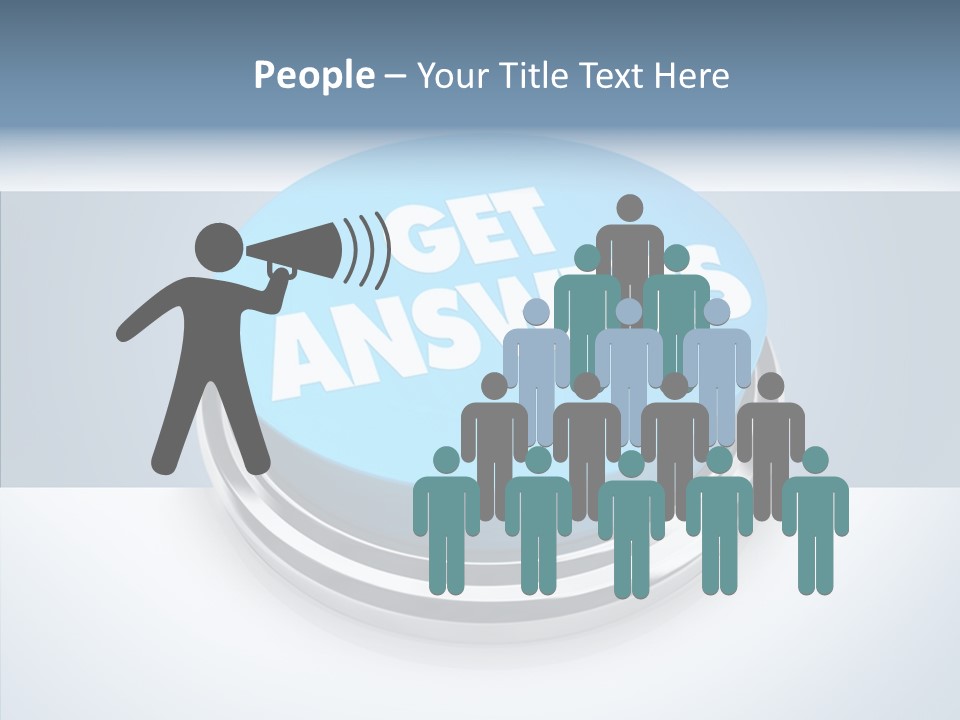 Background Inquiry Message PowerPoint Template