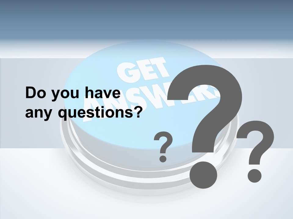 Background Inquiry Message PowerPoint Template